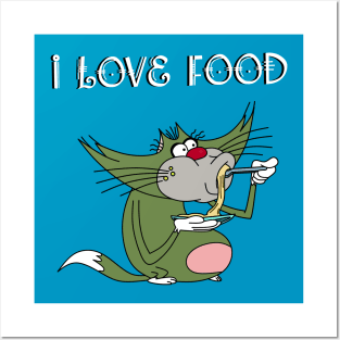 Food Lover Posters and Art